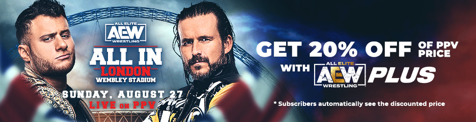 GET 20% OFF of AEW All In 2023 PPV price