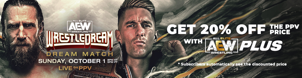 GET 20% OFF of AEW WrestleDream 2023 PPV price