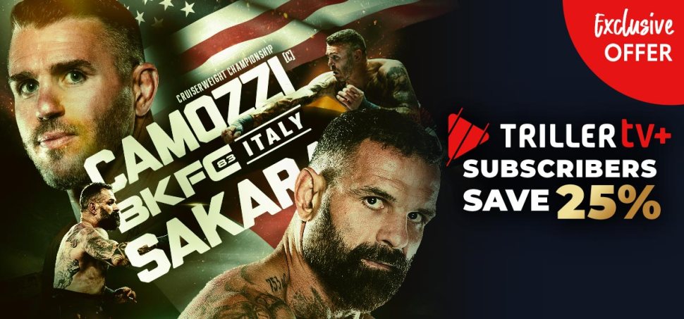 BKFC 83 Italy: Chris Camozzi vs Alessio Sakara - Exclusive Offer