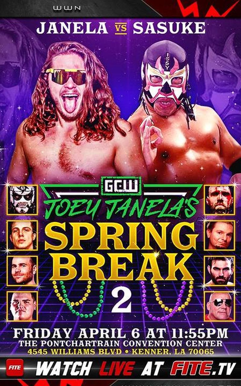 GCW Joey Janela's Spring Break 2 Official PPV Replay TrillerTV