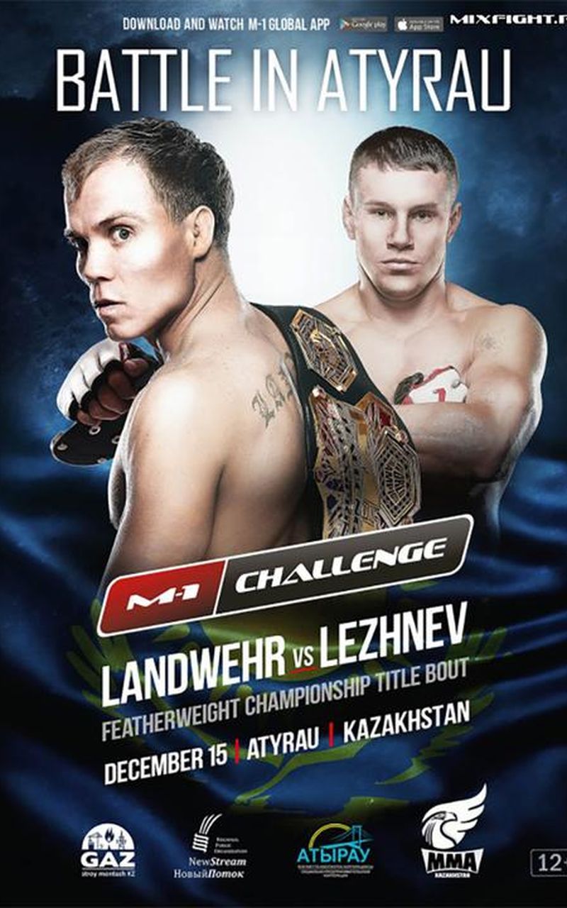 ▷ M-1 Challenge 100 - Nate Landwehr vs Andrey Lezhnev - Official PPV Replay 
