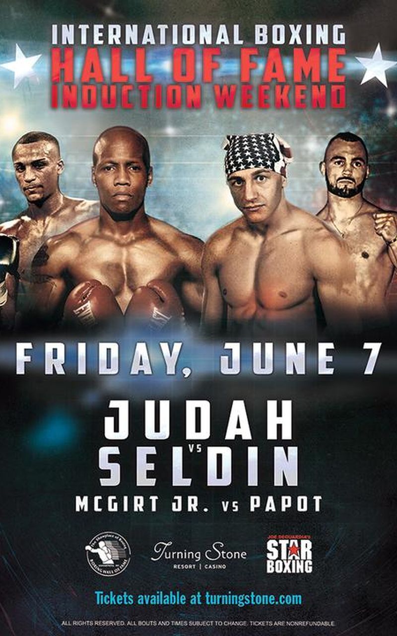▷ Star Boxing Presents IBO HOF Weekend ZAB JUDAH vs CLETUS SELDIN - Official Replay