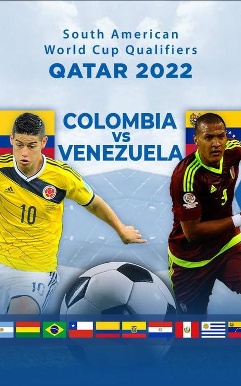 South America Qualifiers, Qatar 2022 Colombia vs Venezuela PPV