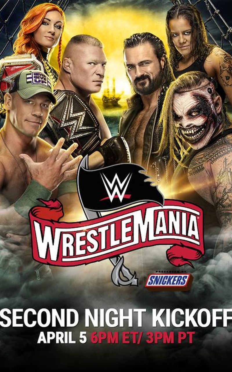 ▷ WrestleMania 36 Kickoff Part 2 - Free Replay