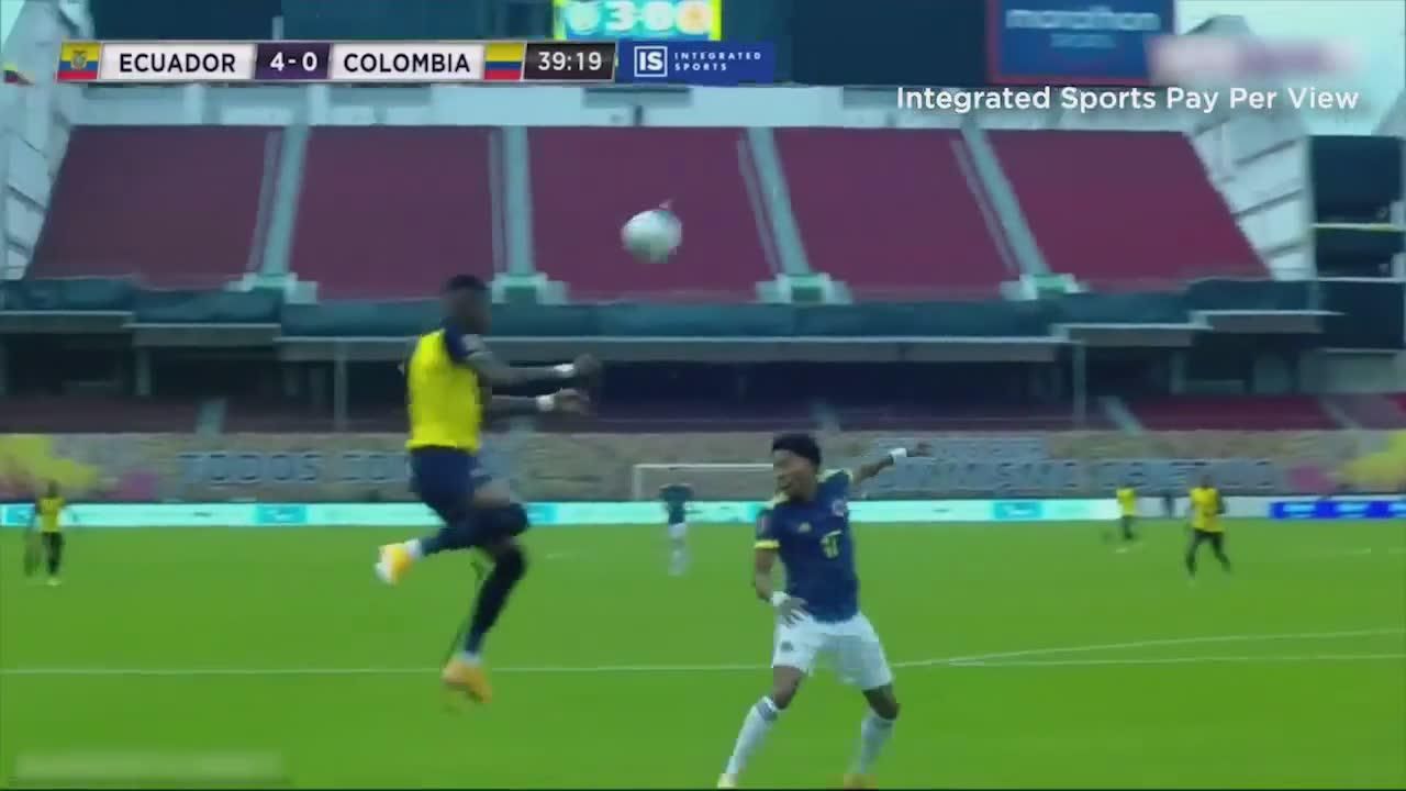 South America Qualifiers, Qatar 2022: Ecuador vs Colombia ...
