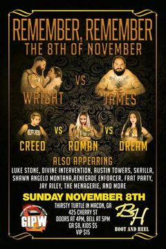 GIPW & Boot and Heel: Remember, Remember