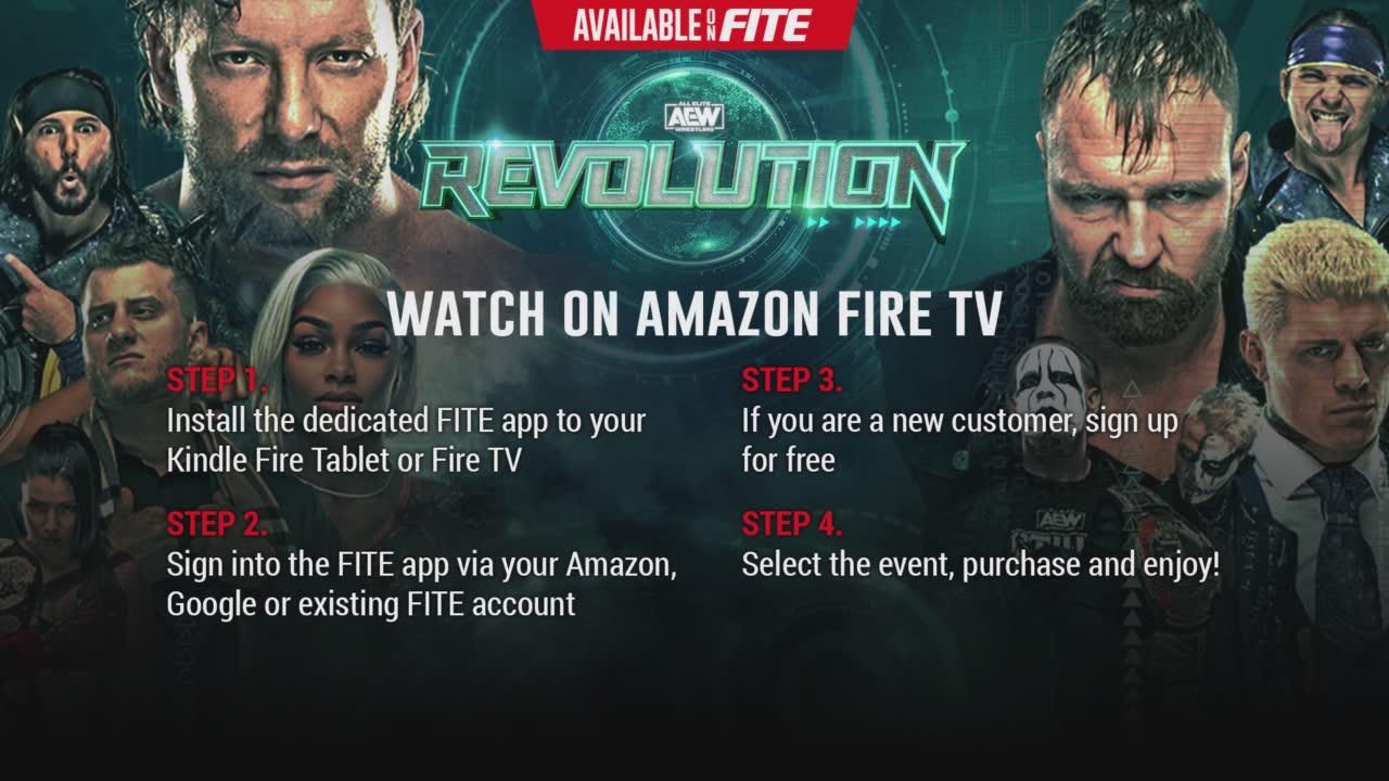 stream aew revolution free