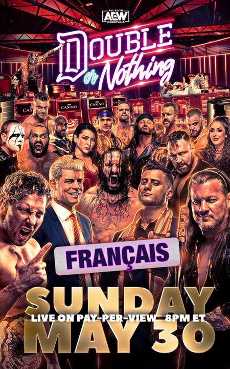 AEW Double or Nothing 2021 (en Français) Official PPV