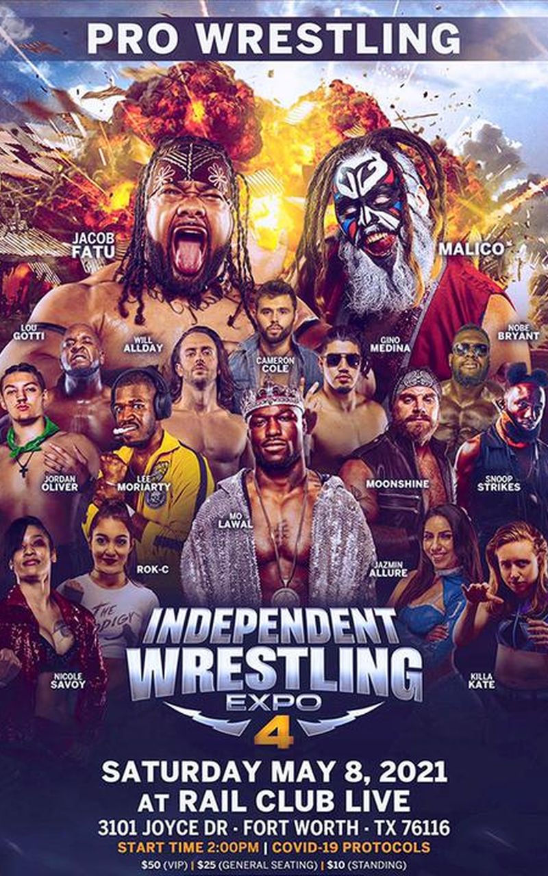 Independent Wrestling Expo 4 Official Replay FITE
