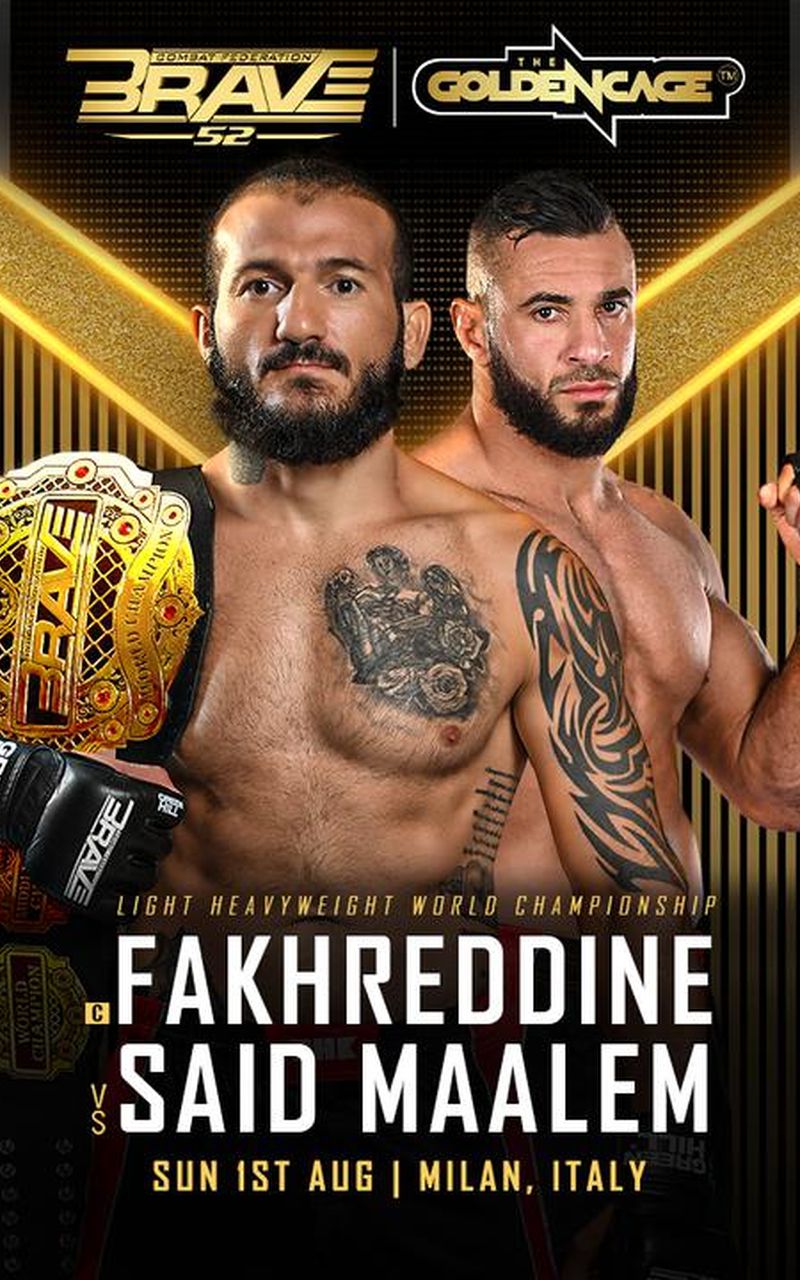 ▷ Brave 52 Mohammad Fakhreddine vs Mohamed Said Maalem - Official PPV Replay