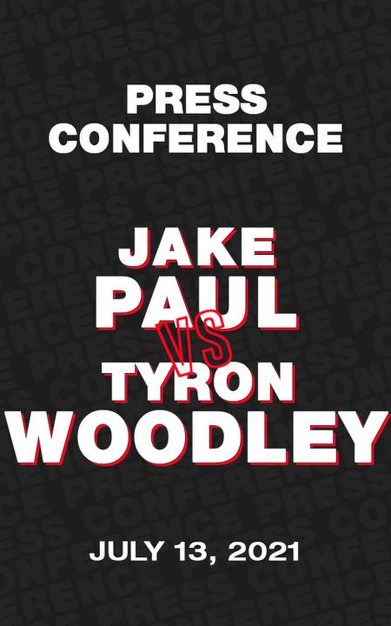 ▷ Jake Paul vs Tyron Woodley Press Conference - Official Free Replay