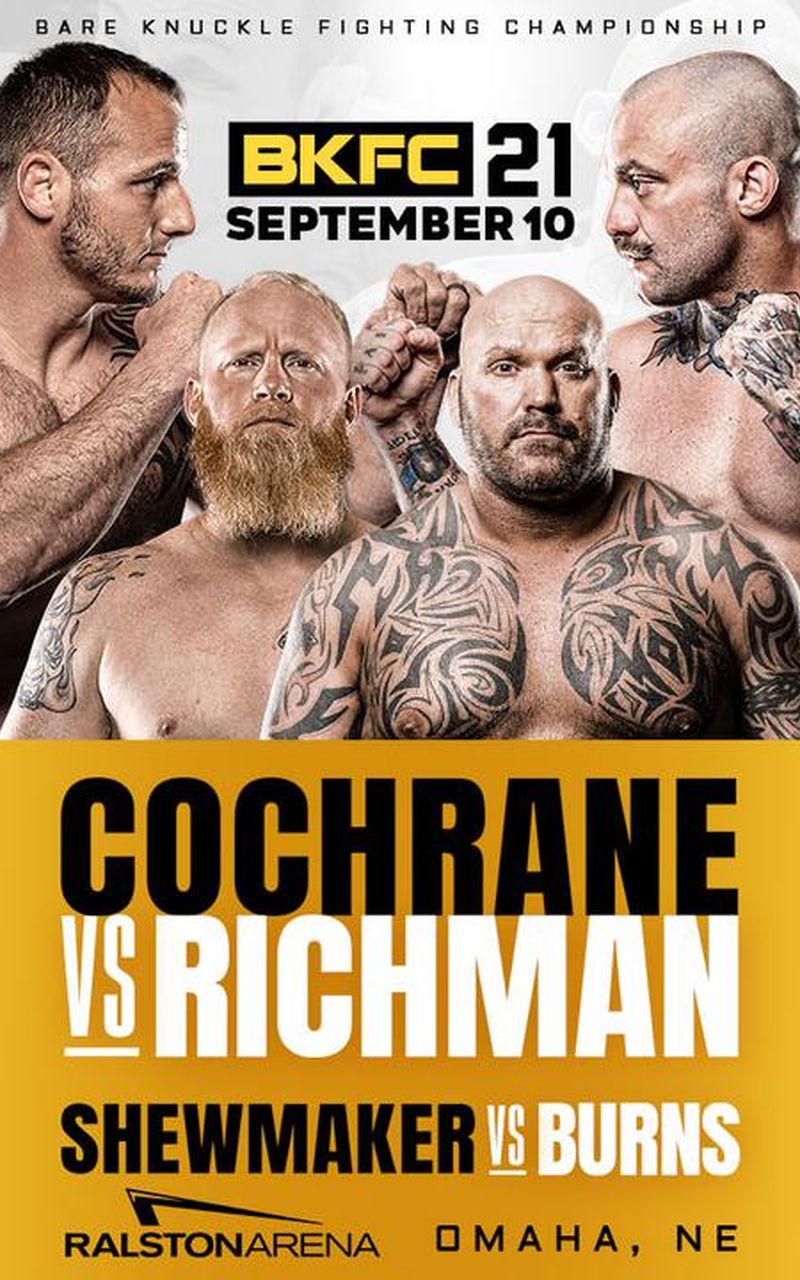 OFFICIAL BKFC 21 Cochrane v