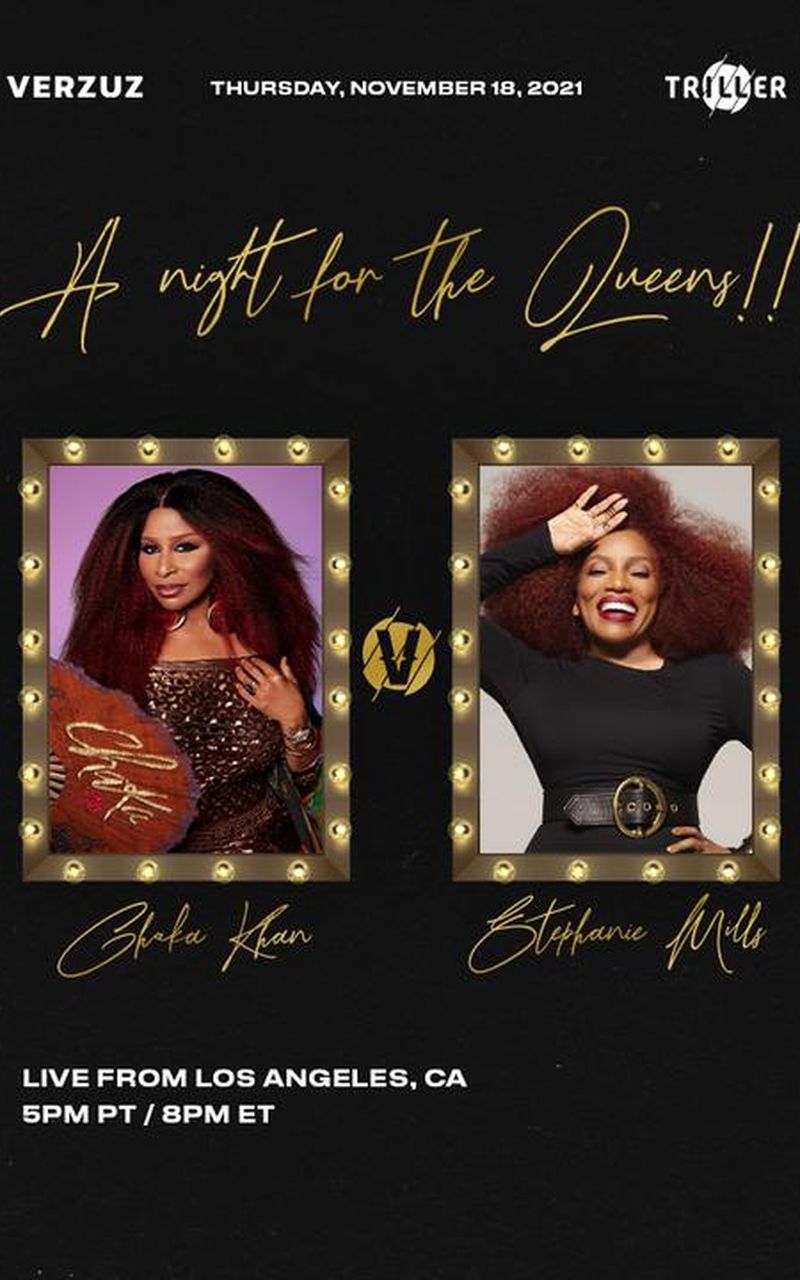 Verzuz Chaka Khan Vs Stephanie Mills Official Replay Fite