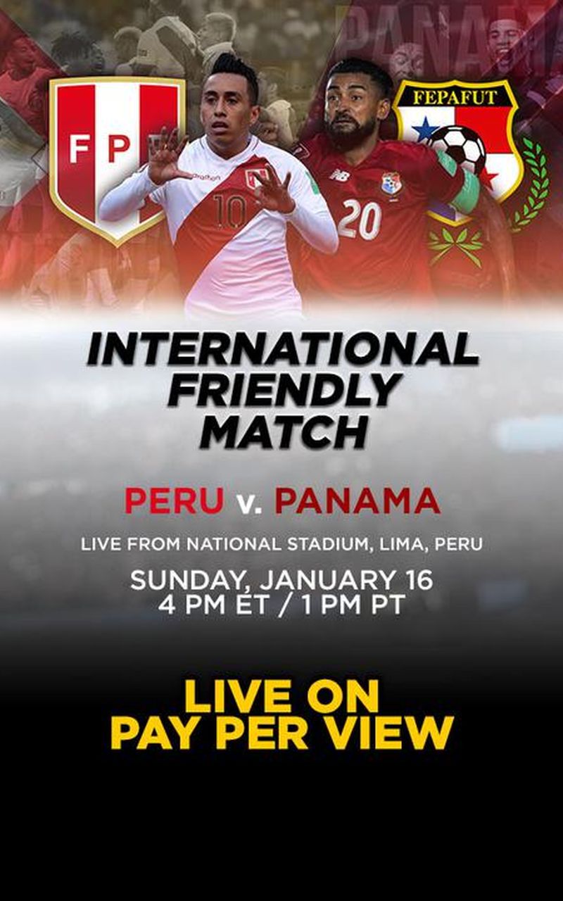 ▷ International Friendly Match Peru vs Panama - Official PPV Replay