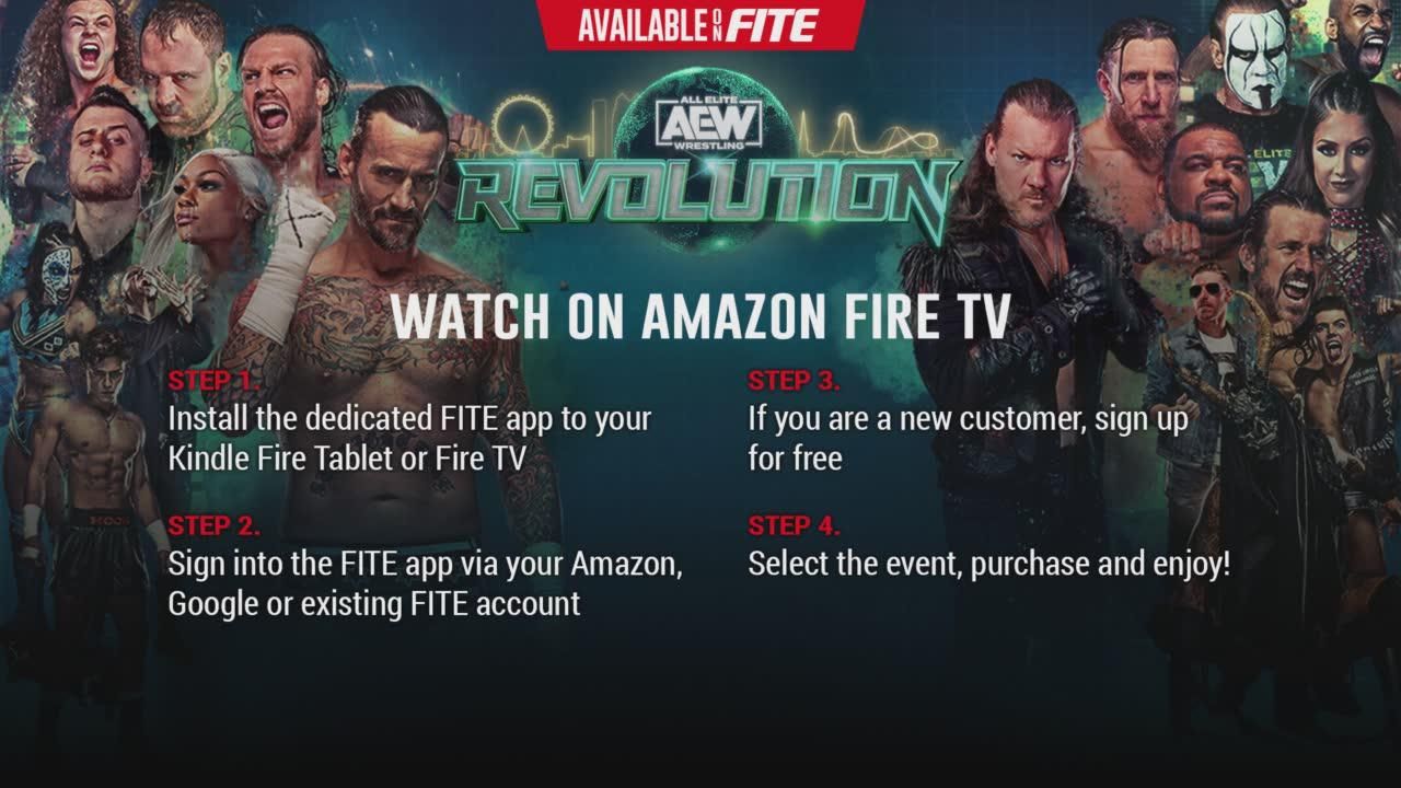 ▷ How To Watch AEW Revolution 2022