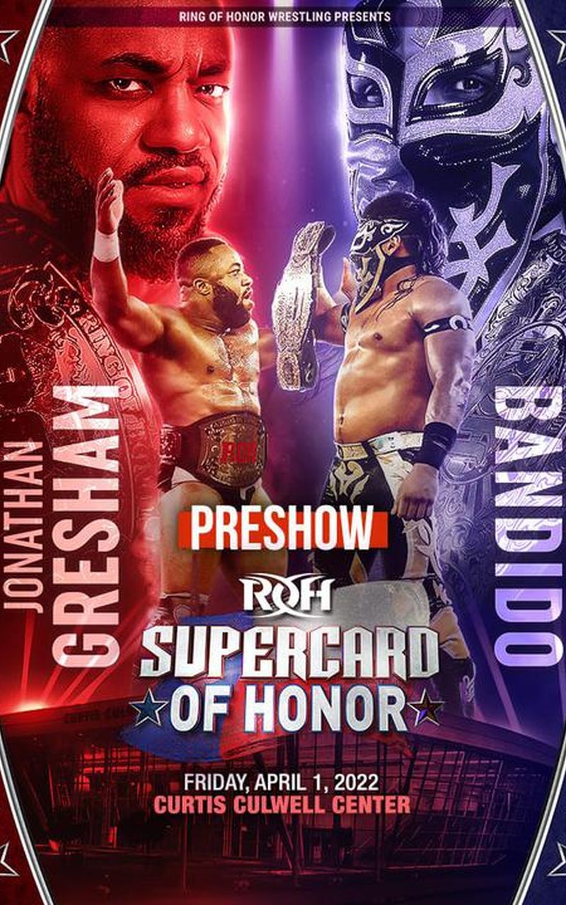 ROH Supercard of Honor 2022 PreShow Official Free Replay