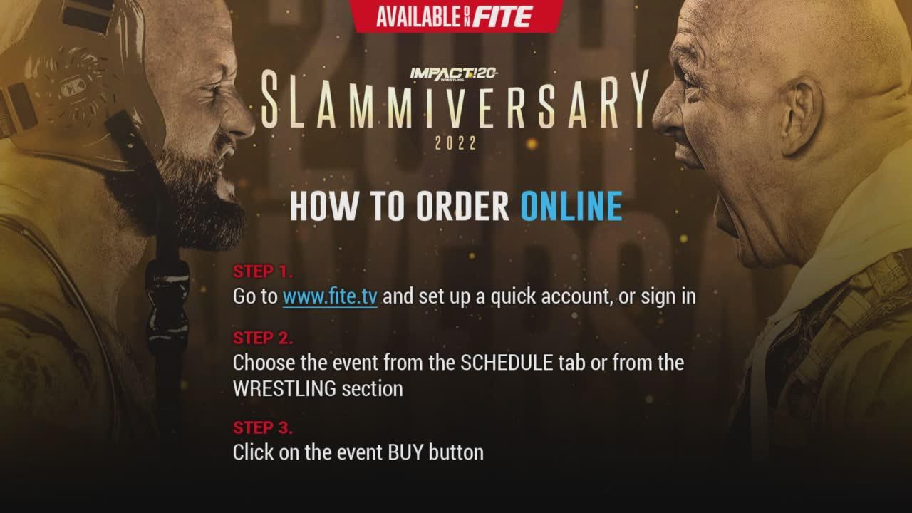 ▷ How to Watch Impact Wrestling Slammiversary 2022