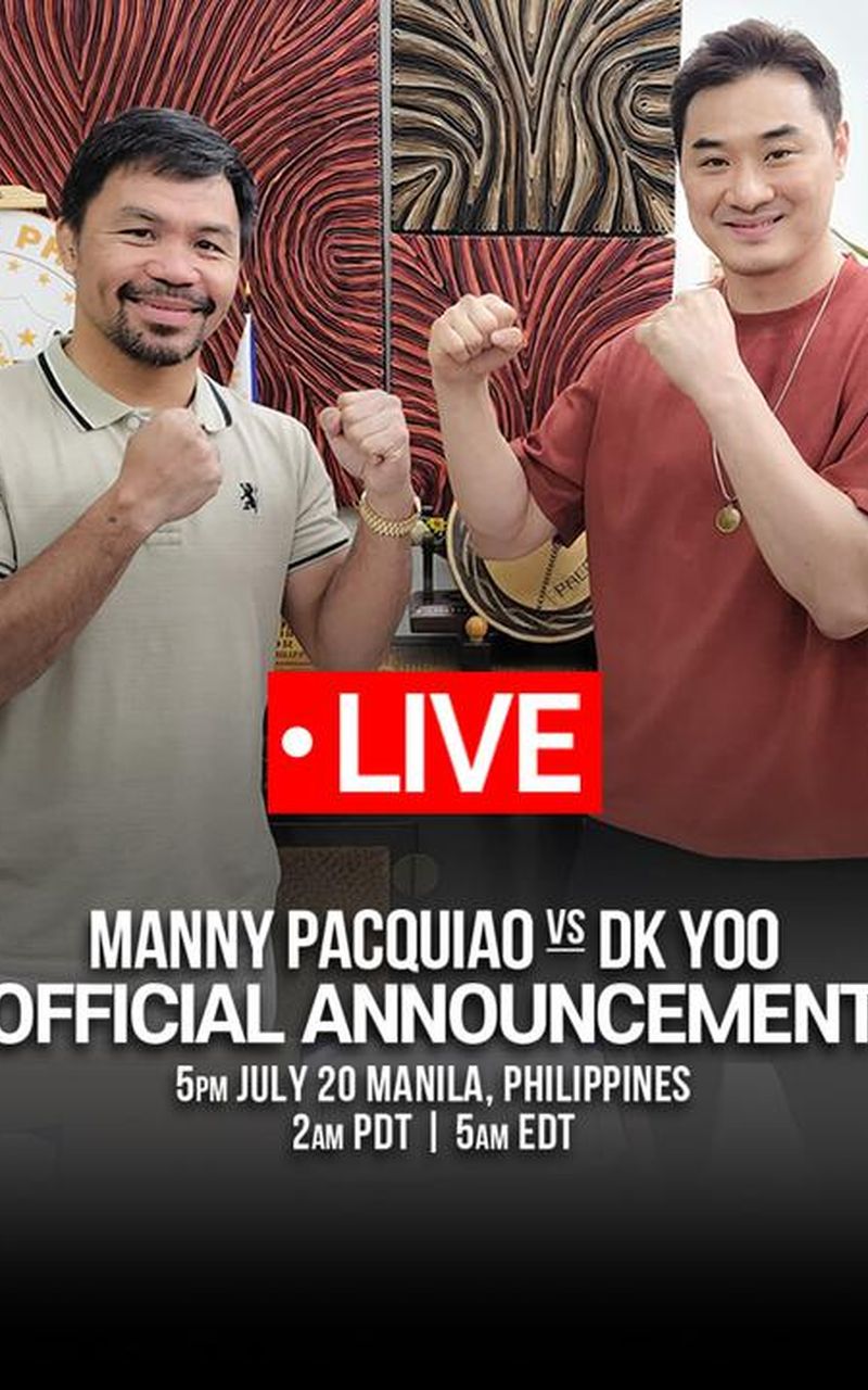 ▷ Manny Pacquiao vs DK Yoo Press Conference - Official Free Replay