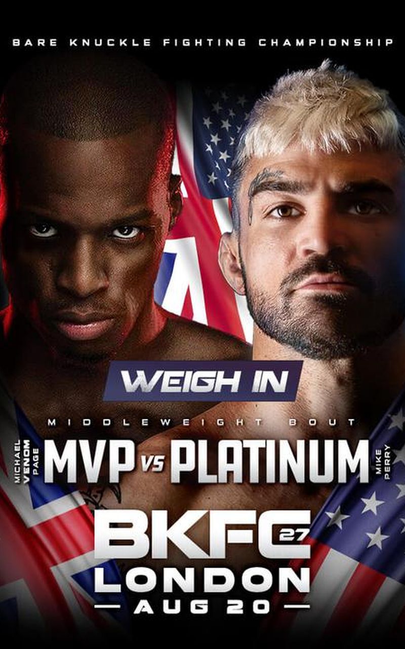 ▷ BKFC 27 Weigh In - Official Free Replay