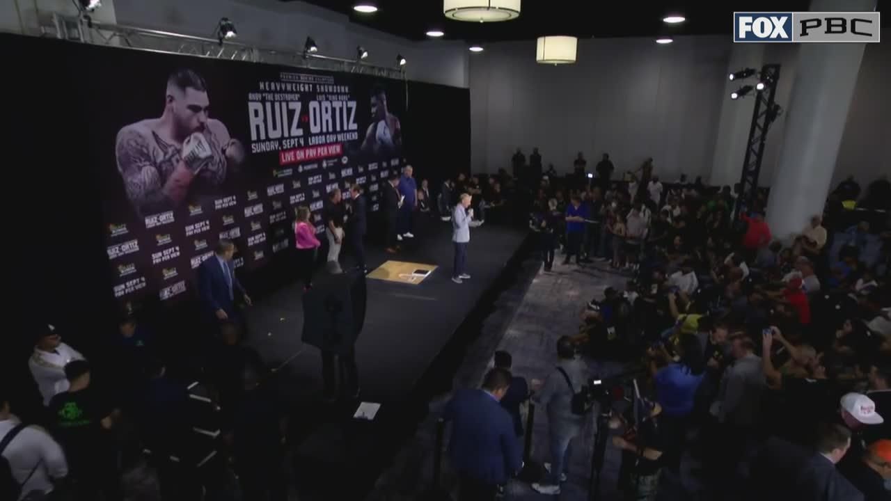 ▷ Ruiz vs Ortiz Weigh In - Official Free Replay