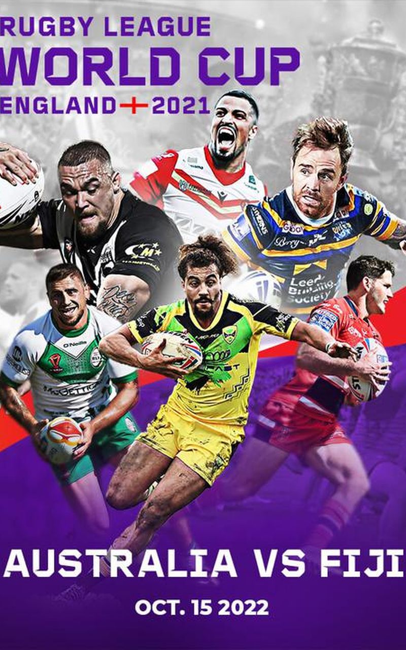 ▷ Mens Rugby League World Cup Australia vs Fiji - Official PPV Replay