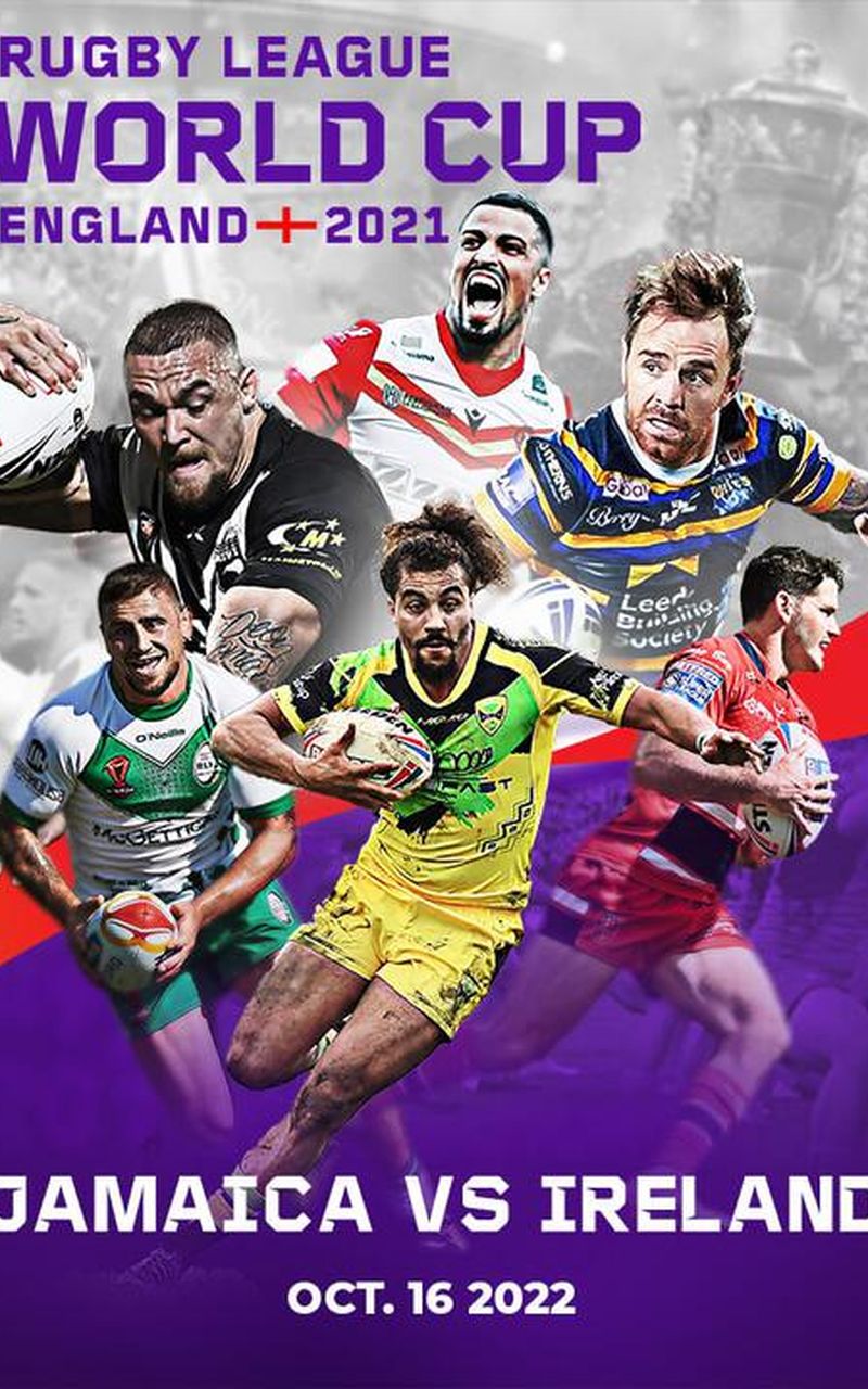▷ Mens Rugby League World Cup Jamaica vs Ireland - Official PPV Replay