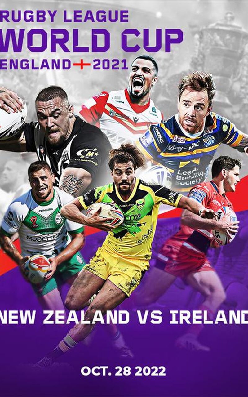 ▷ Mens Rugby League World Cup New Zealand vs Ireland - Official PPV Replay