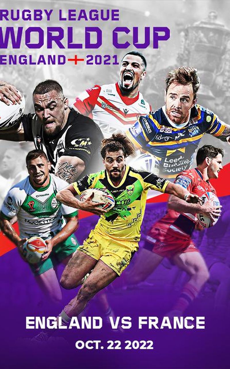 ▷ Mens Rugby League World Cup England vs France - Official PPV Replay