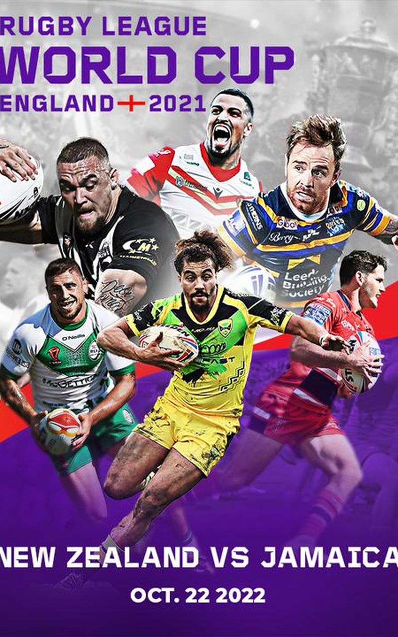 ▷ Mens Rugby League World Cup New Zealand vs Jamaica - Official PPV Replay