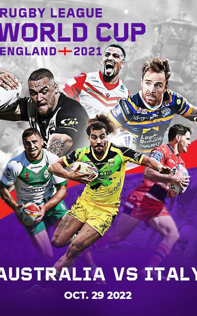 ▷ Mens Rugby League World Cup Australia vs Italy - Official PPV Replay
