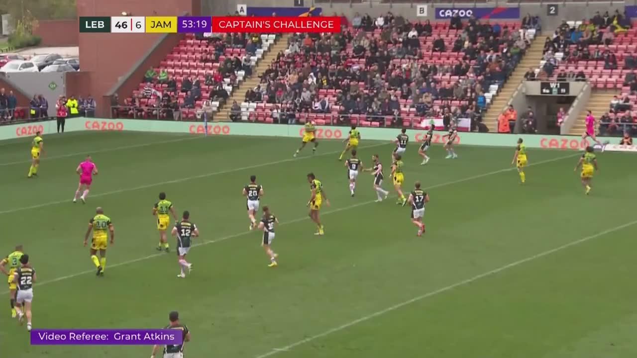 ▷ Mens Rugby League World Cup Lebanon vs Jamaica - Official Replay