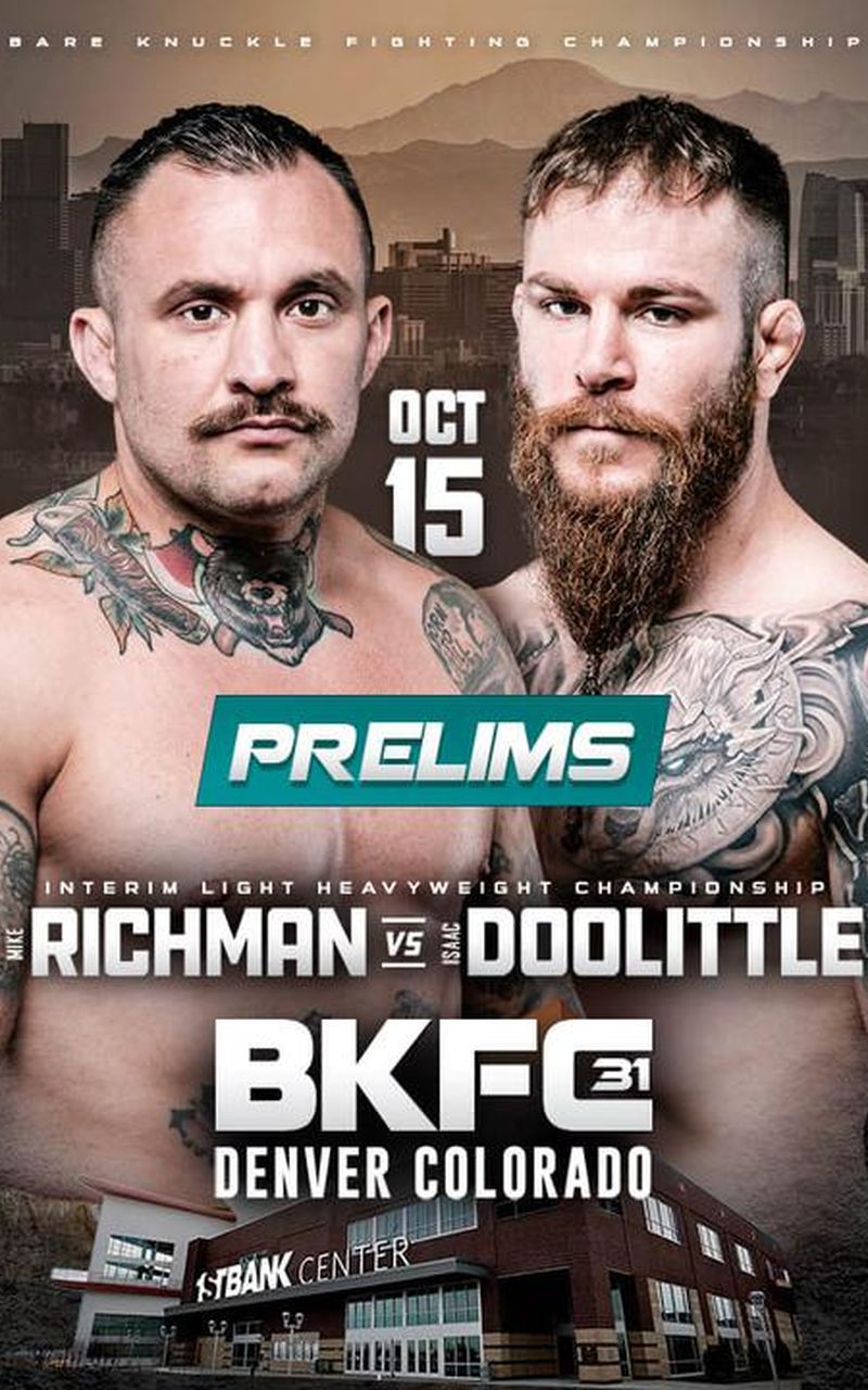 ▷ BKFC 31 Denver Prelims - Official Free Replay