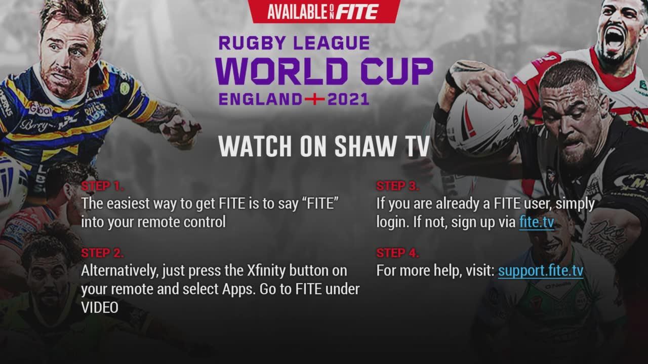 ▷ How to Watch Rugby League World Cup