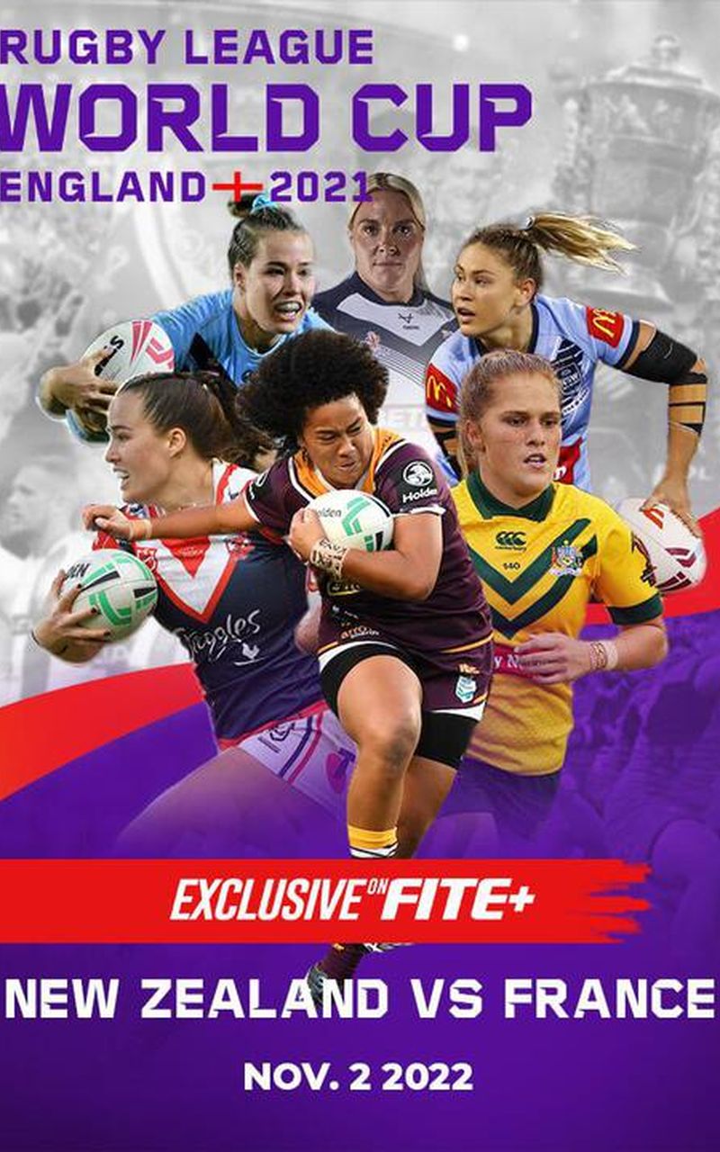 ▷ Womens Rugby League World Cup New Zealand vs France - Official Replay