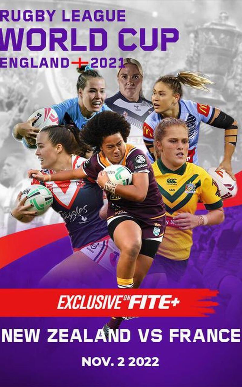Women's Rugby League World Cup New Zealand vs France Official Replay