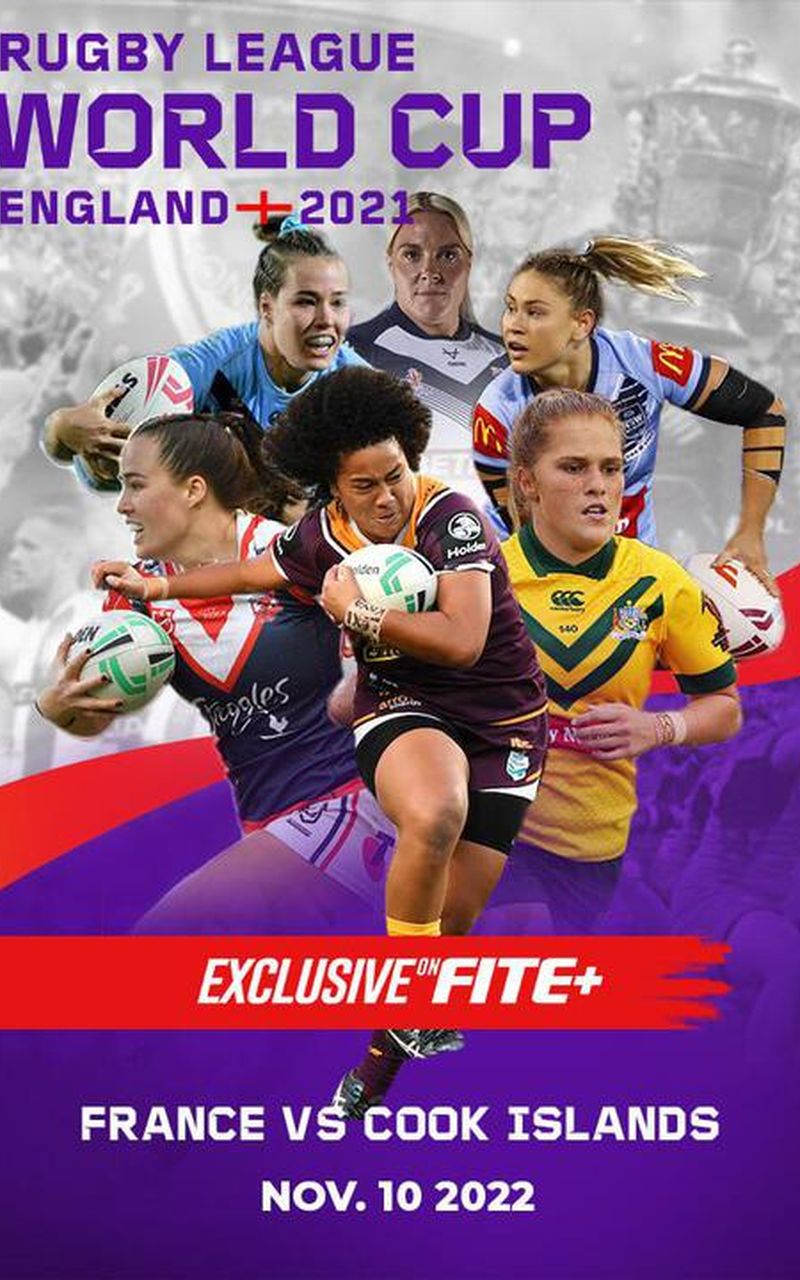 ▷ Womens Rugby League World Cup France vs Cook Islands - Official Replay 