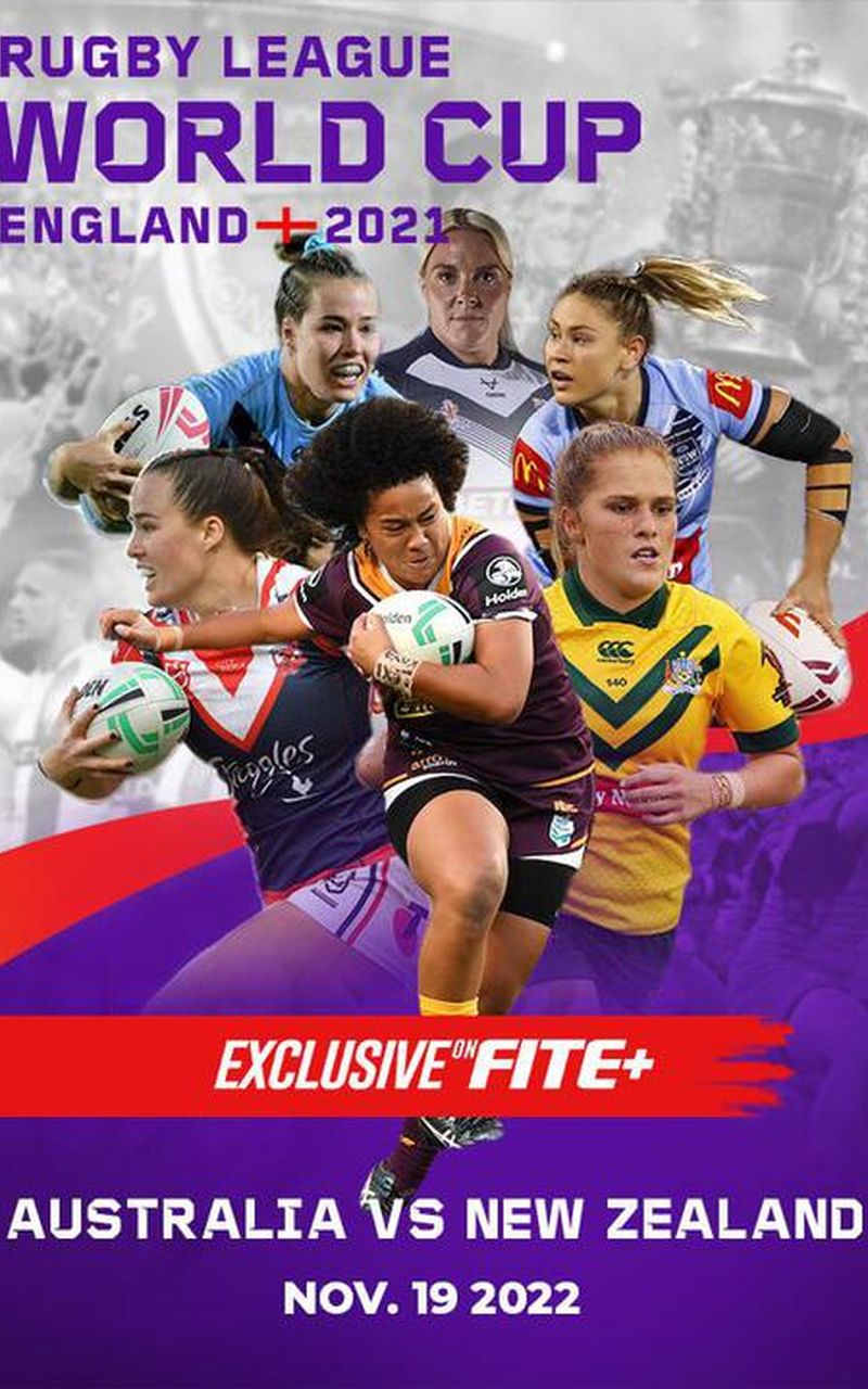 ▷ Womens Rugby League World Cup Final Australia vs New Zealand - Official Replay