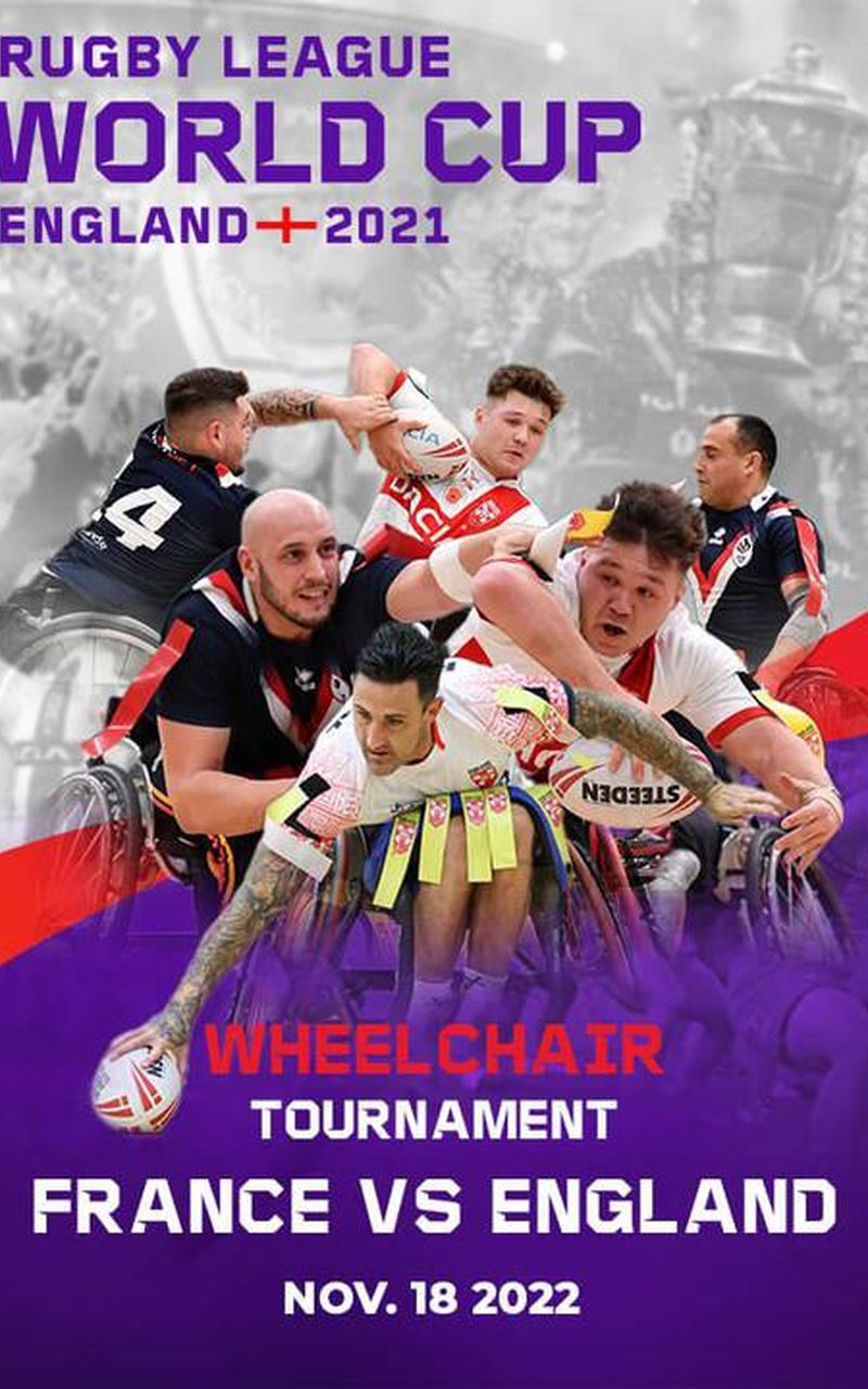 ▷ Wheelchair Rugby League World Cup Final - France vs England - Official Free Replay
