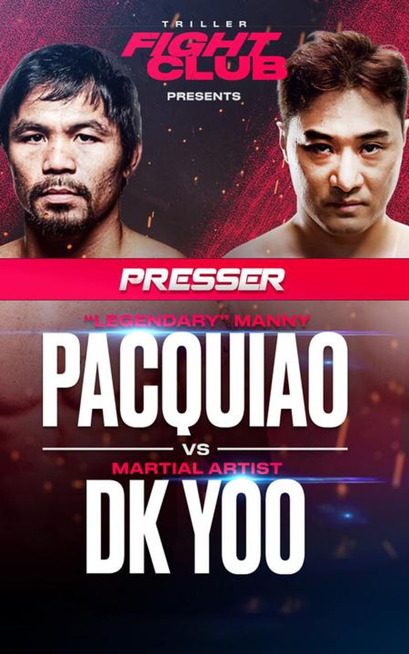 ▷ Manny Pacquiao vs DK Yoo Presser - Official Free Replay