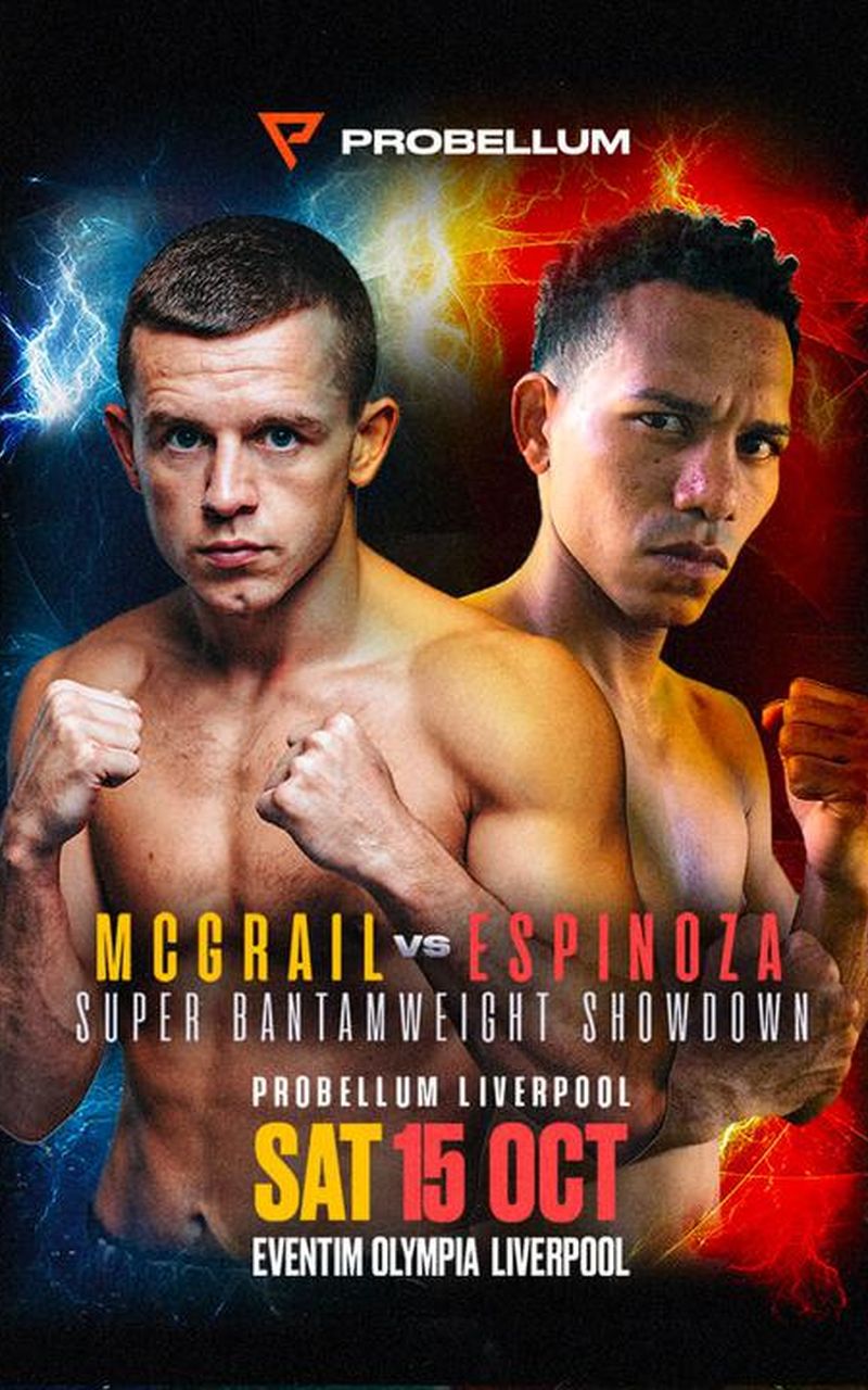 ▷ Probellum Peter McGrail vs Alexander Espinoza - Official Free Replay