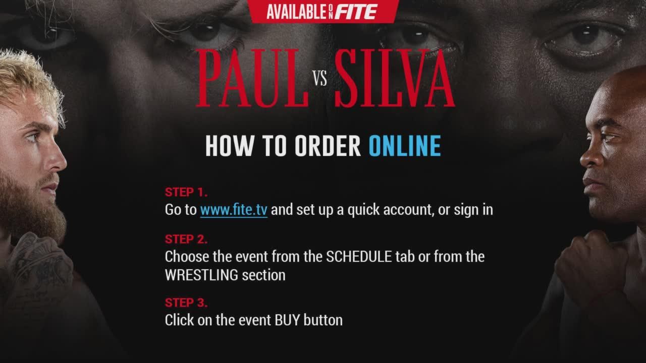 ▷ How To Watch Jake Paul vs Anderson Silva