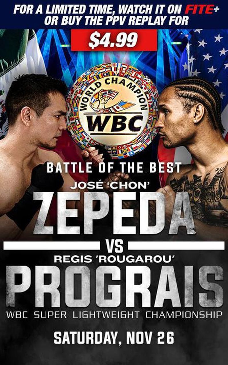 Jose Zepeda vs Regis Prograis