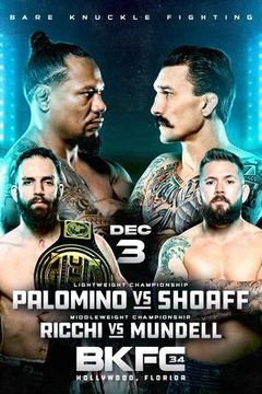 BKFC 34 Hollywood: Luis Palomino vs Tom Shoaff