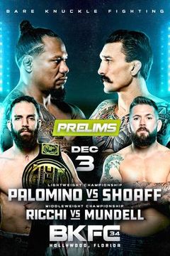 BKFC 34 Hollywood: Prelims