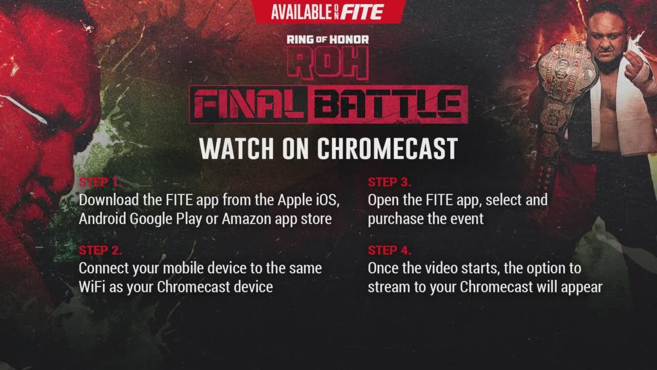 How To Watch ROH Final Battle 2022 TrillerTV Powered by FITE