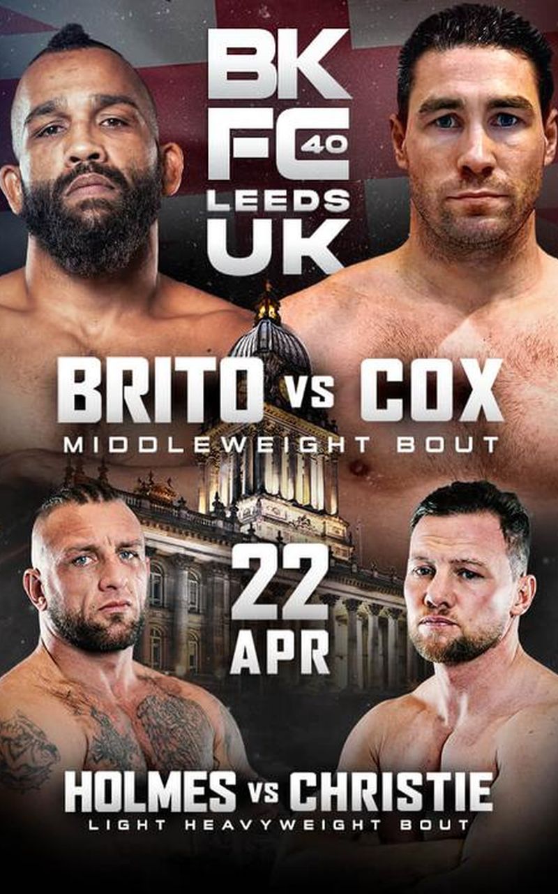 BKFC 40: Anthony Holmes vs  Danny Christie