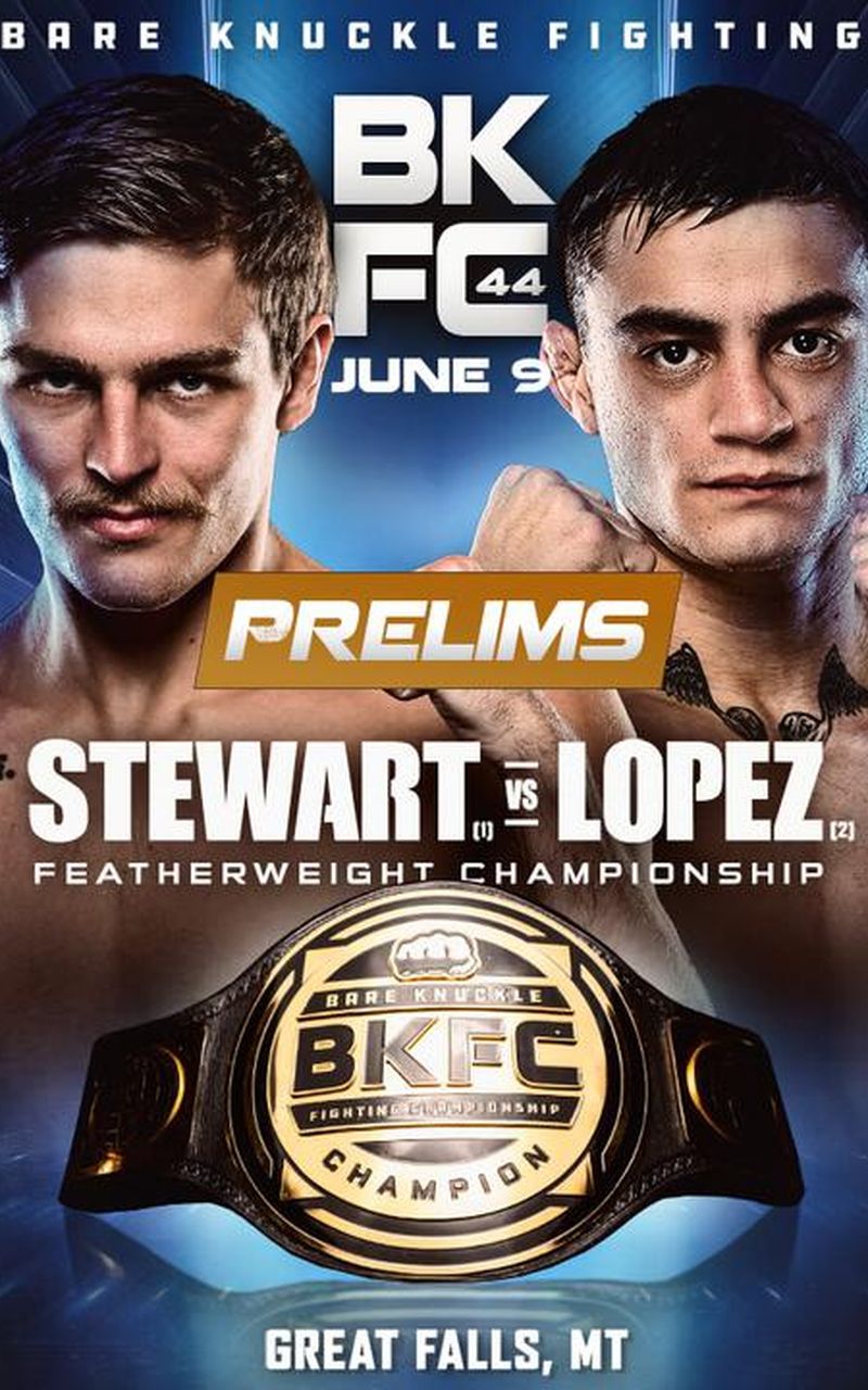 ▷ BKFC 44 Montana Prelims - Official Free Replay