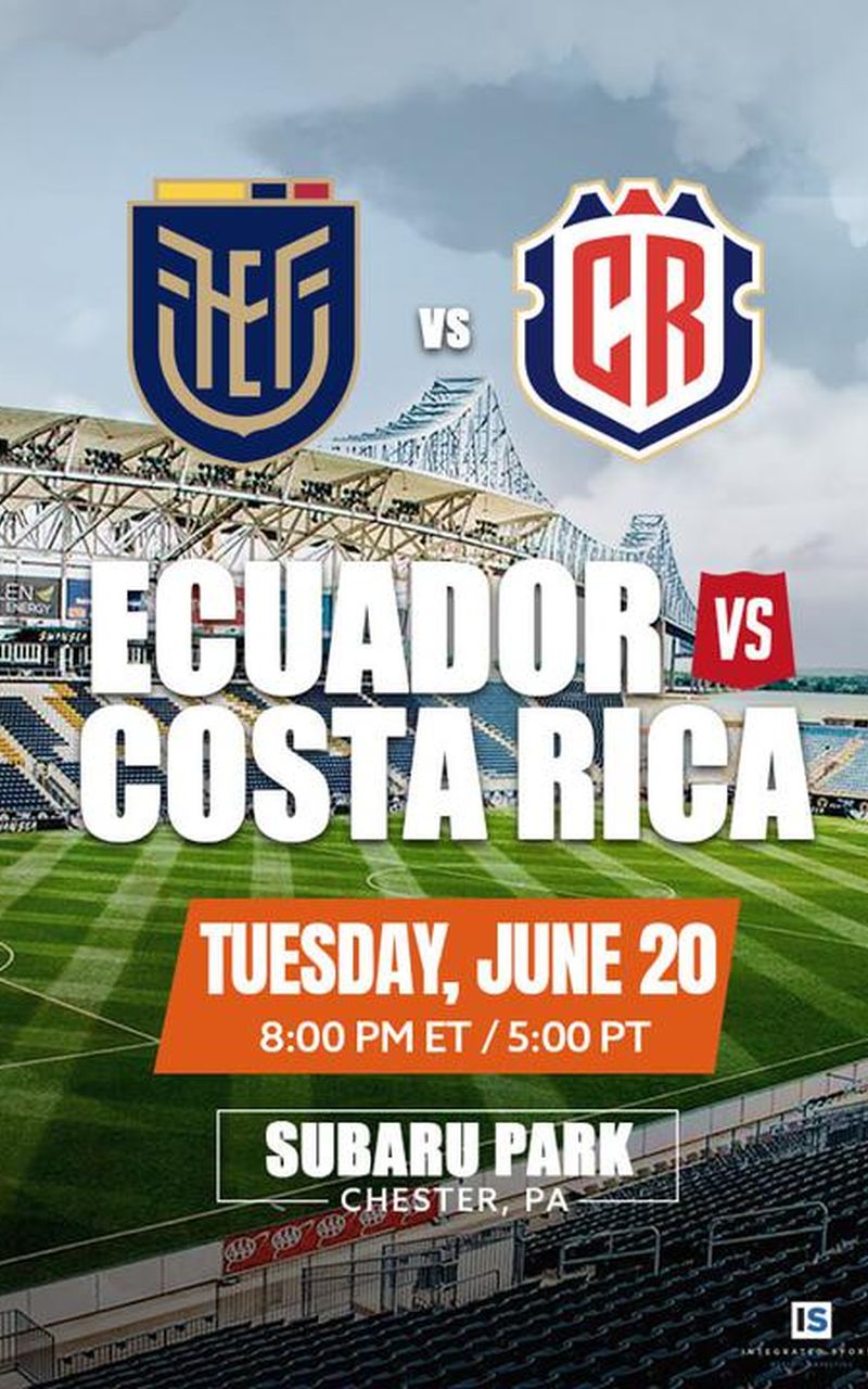 International Soccer Ecuador vs Costa Rica Official PPV Replay