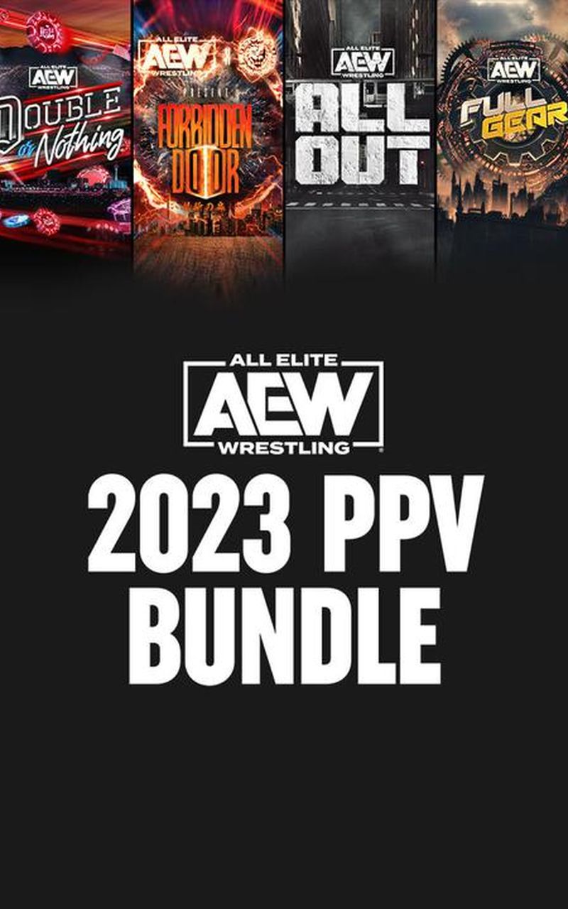 ▷ AEW 2023 PPV Bundle - Official PPV Live Stream