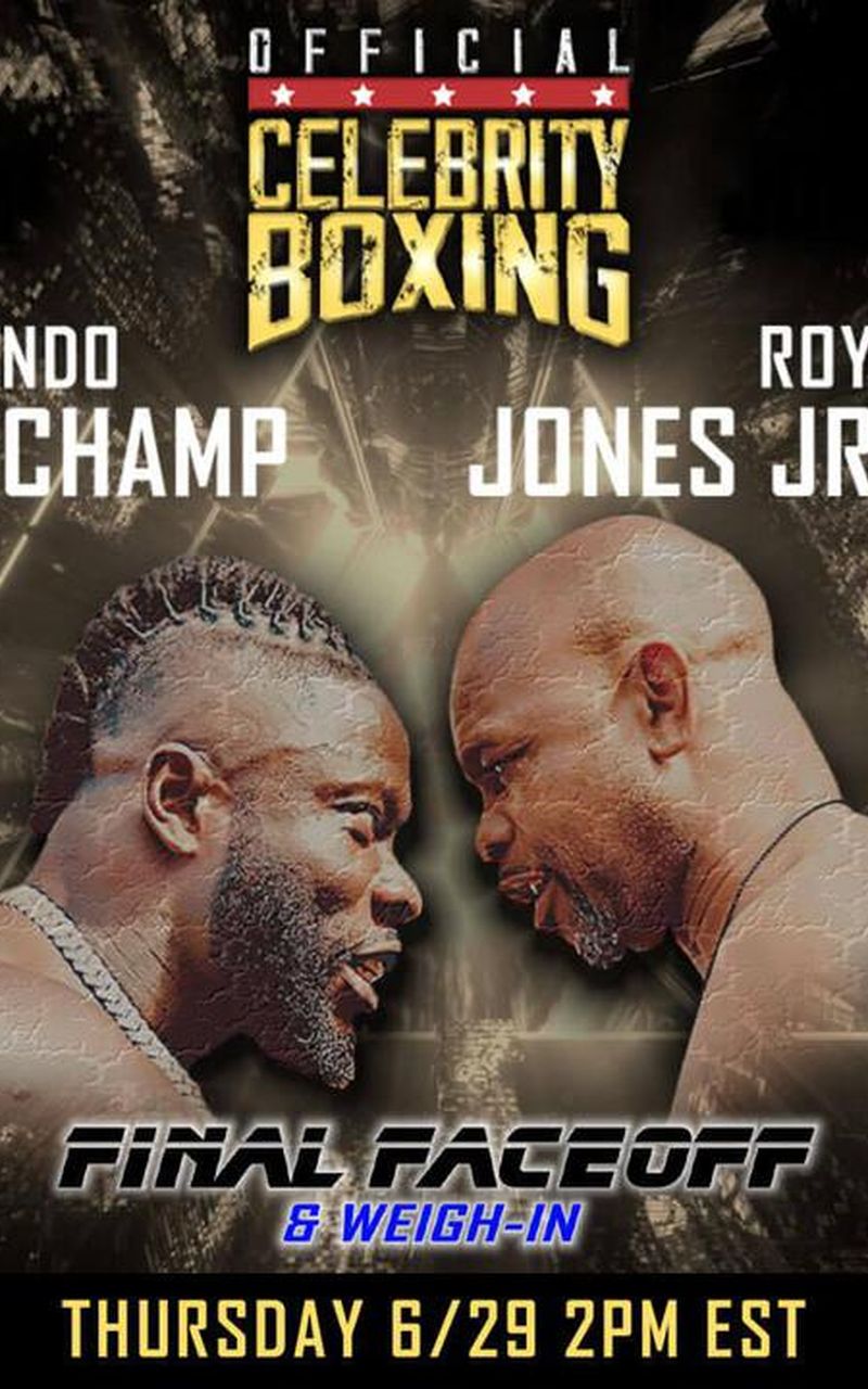 Official Celebrity Boxing Final Face Off Press Conference Official